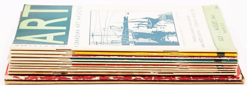 Books and Reference, Maritime Art: The Journal of the Maritime Art Association: A Canadian Magazine, twelve journals