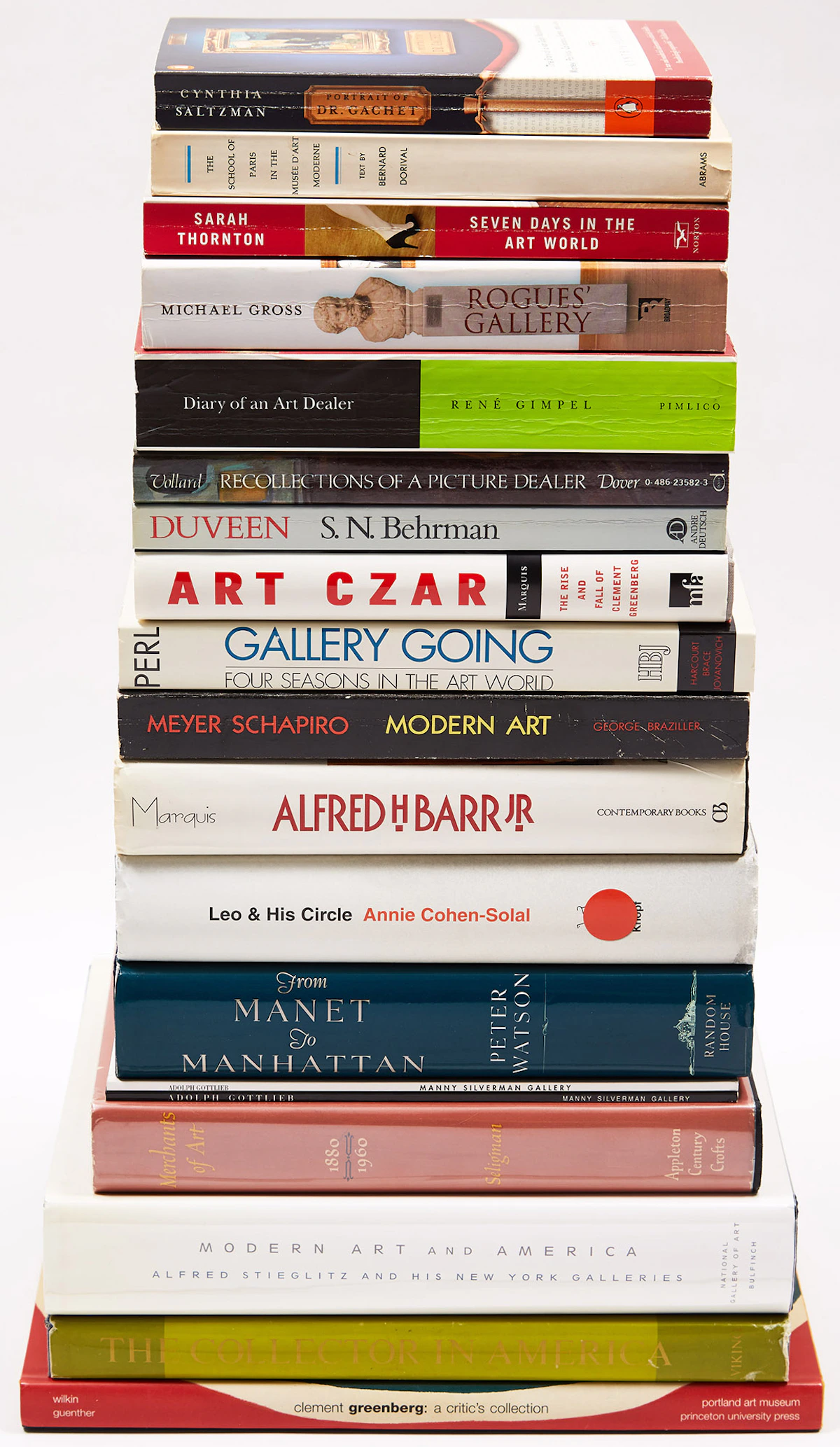 Books and Reference, Nineteen International Art Reference Books, nineteen books