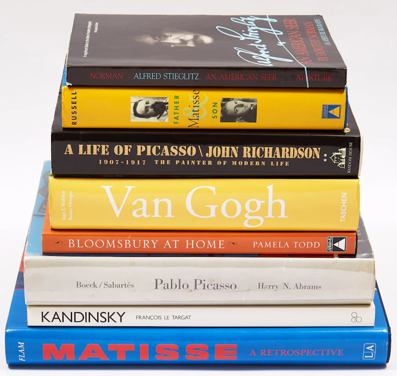 Books and Reference, Eight International Art Reference Books, eight books