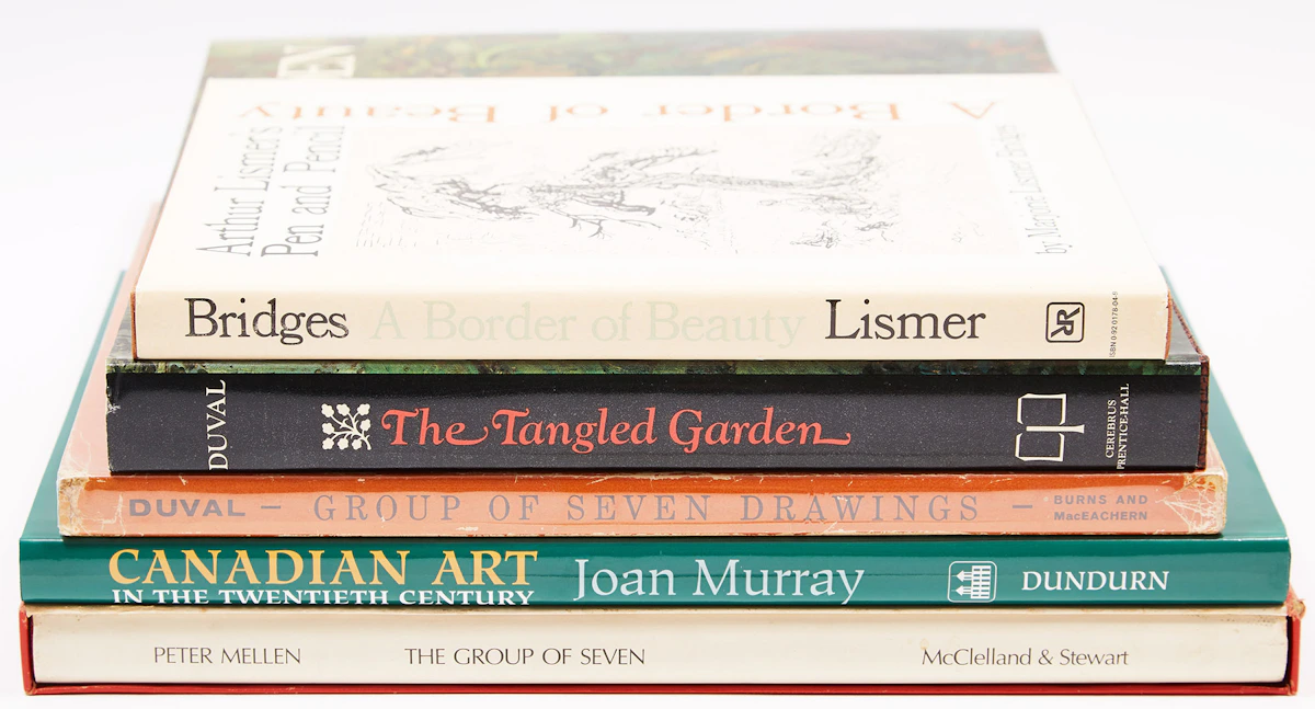 Books and Reference, Five Books on the Group of Seven and Canadian Art, five books