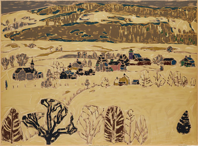 Boston Corners by David Brown Milne