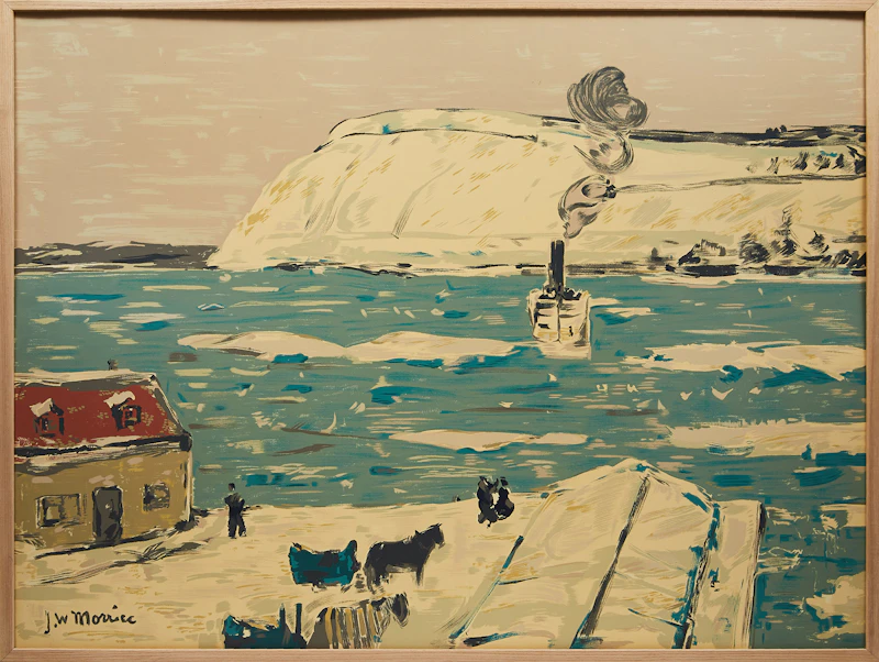 The Ferry, Quebec by James Wilson Morrice
