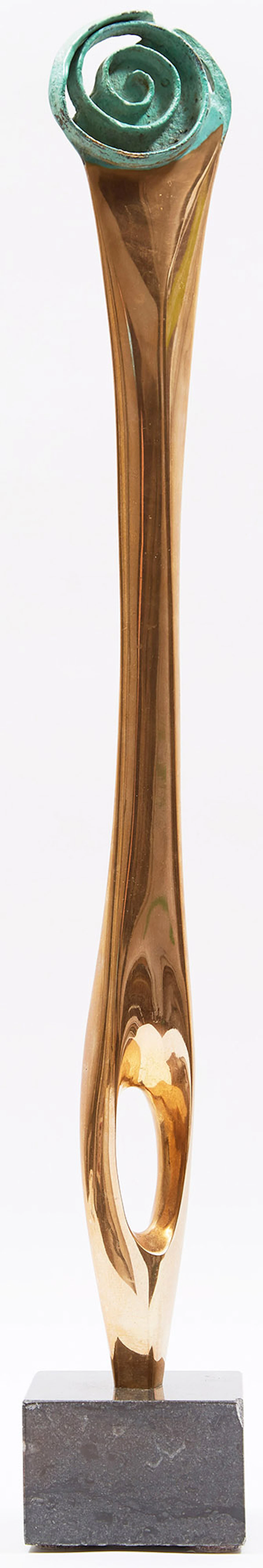Antonio Grediaga Kieff, Mujer Espiral, bronze, 1985