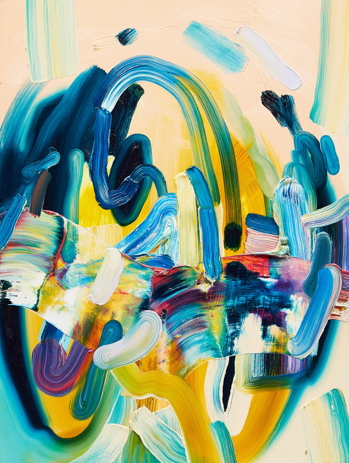Erin Loree, The harder you try to let go #2, oil on panel, 2014