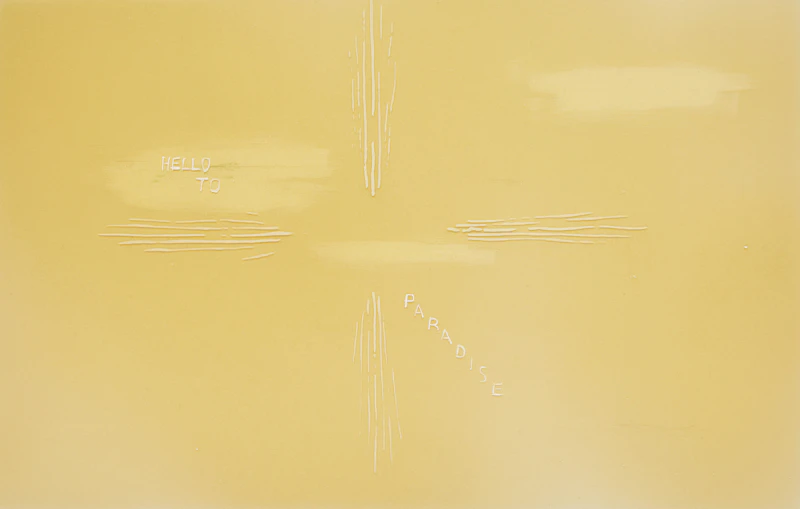 Three Works: Paradise #30, #31 and Paradise #32 by George Vergette