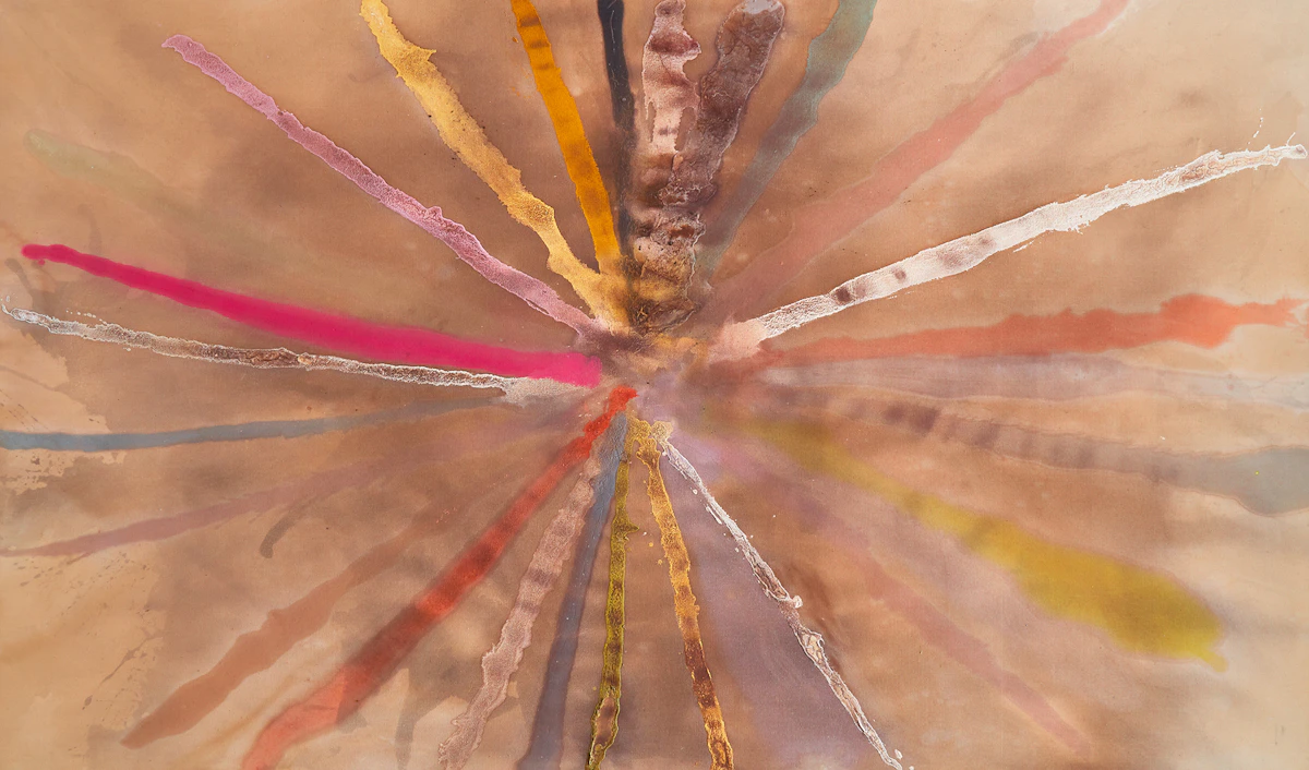 Harold Elmer Feist, Soft Chartres, acrylic on canvas, 1984