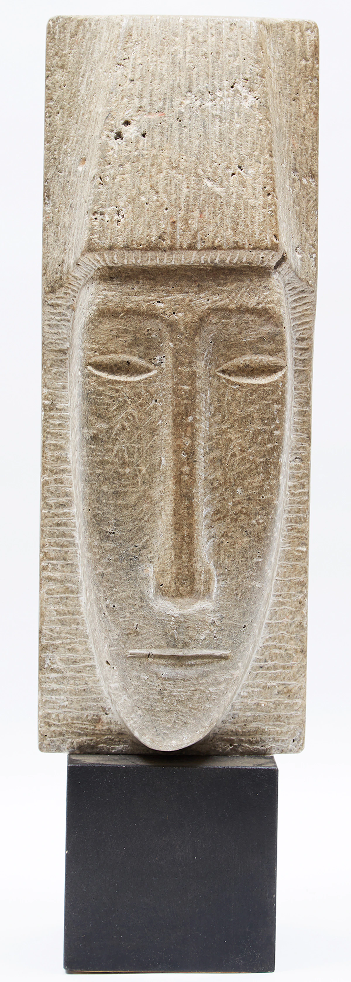 Roger Cavalli, l’Égyptienne, stone sculpture, 1965