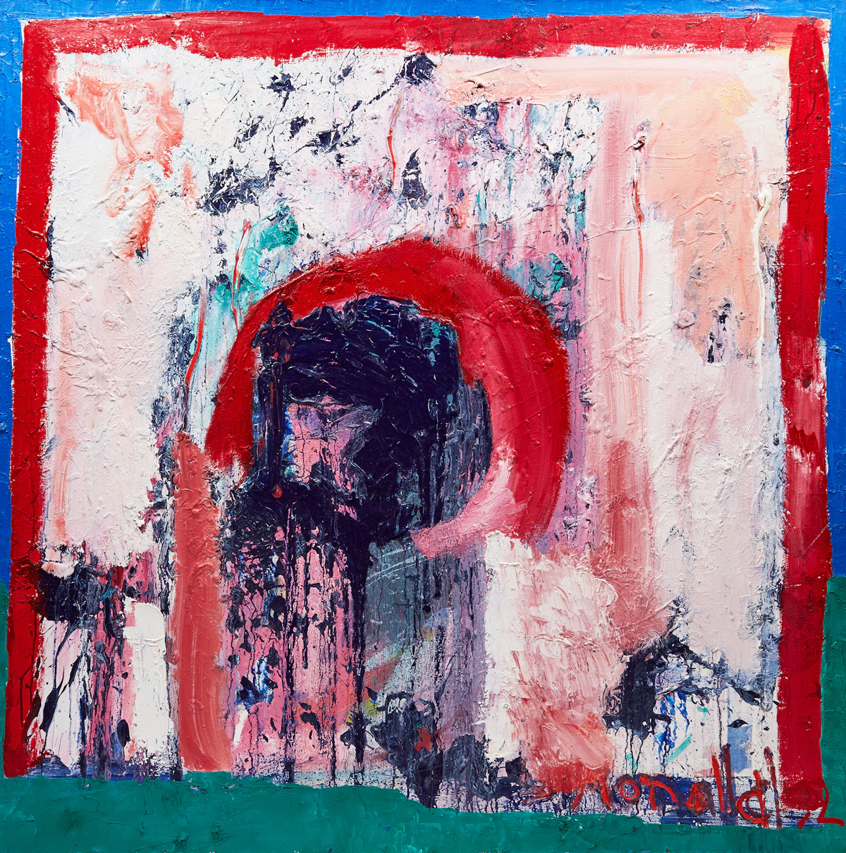 William Ronald, Carmina Burana No. 1, oil on canvas, 1992