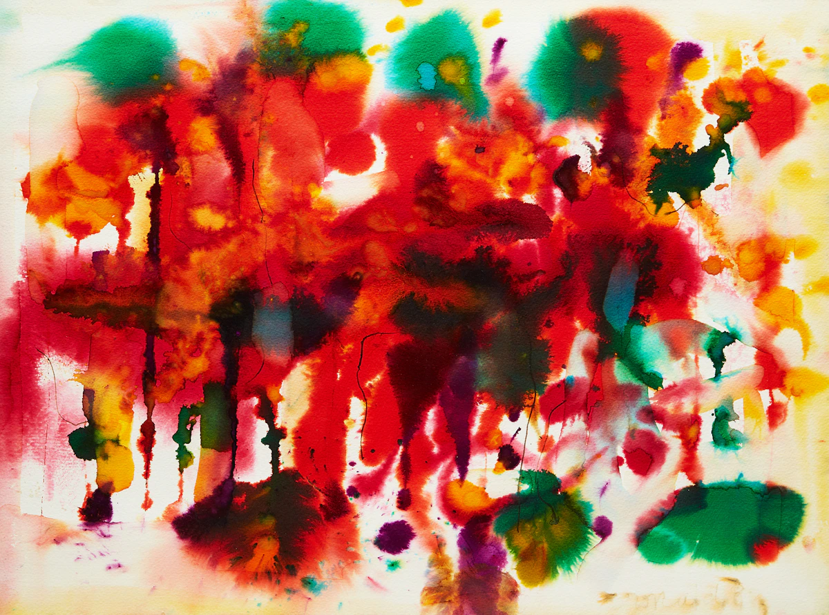 William Ronald, Untitled, watercolour, 1982