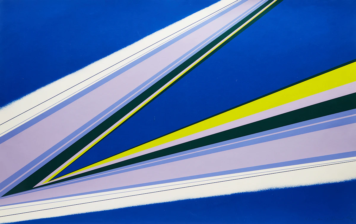 Rita Letendre, Danna, colour silkscreen, 1973