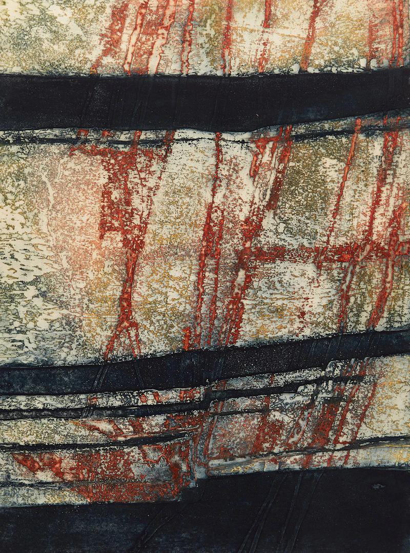 Glacial Intrusions (Precambrian Shield Series); Banded Rock (Canadian Shield Series) by Edward John Bartram