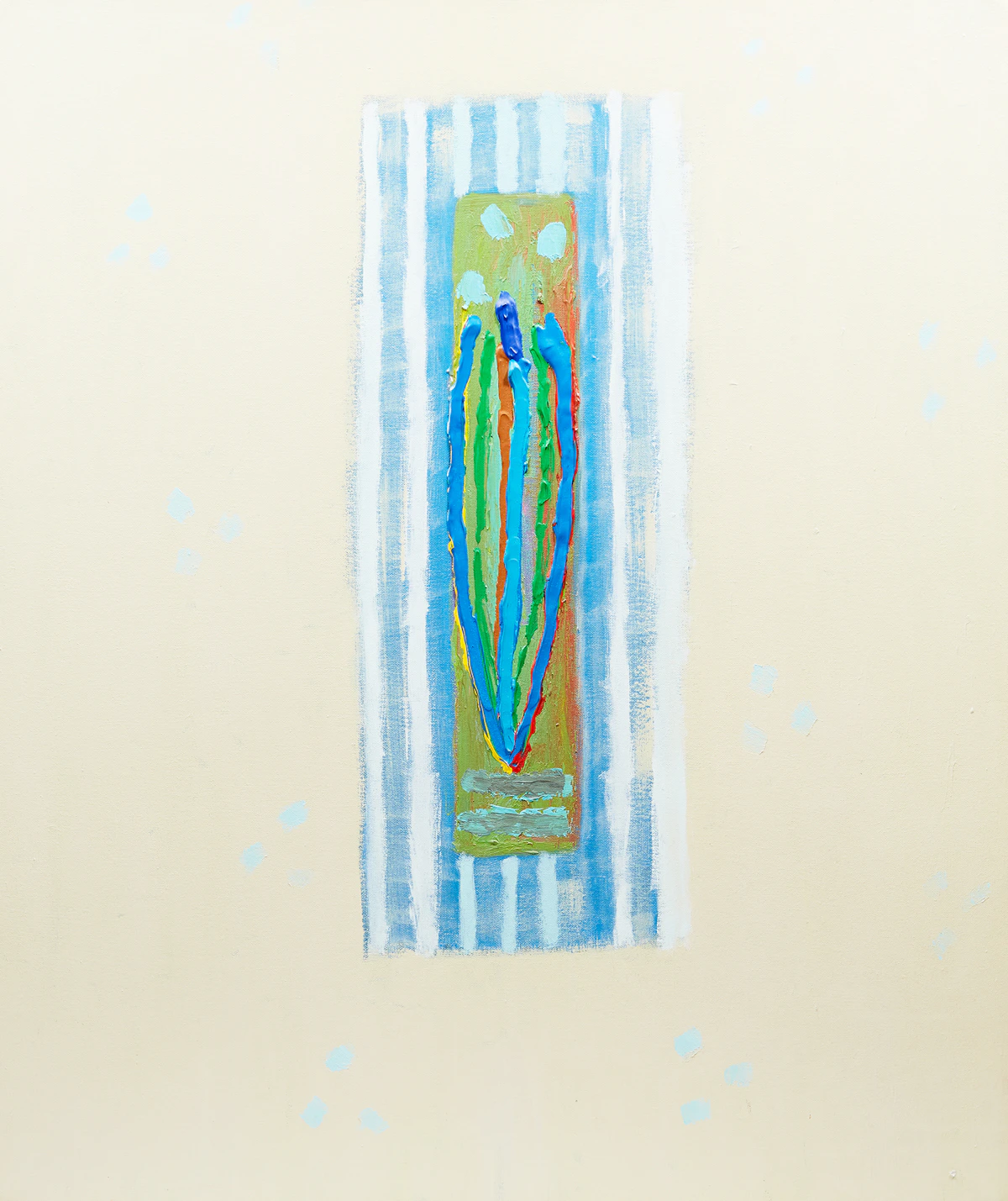 David Bolduc, Tashkent, acrylic on canvas, 1995