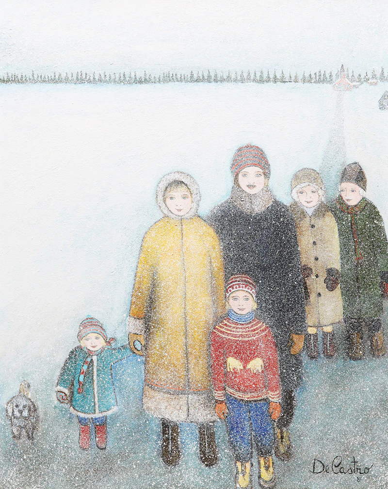 The Northern Family by Alberto de Castro