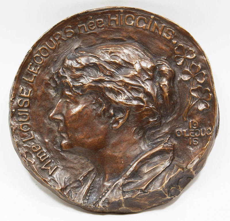Mme. Louise Lecours née Higgins by Ozias Leduc