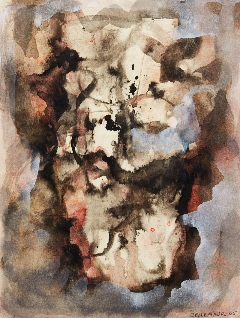 Ascension  by Léon Bellefleur
