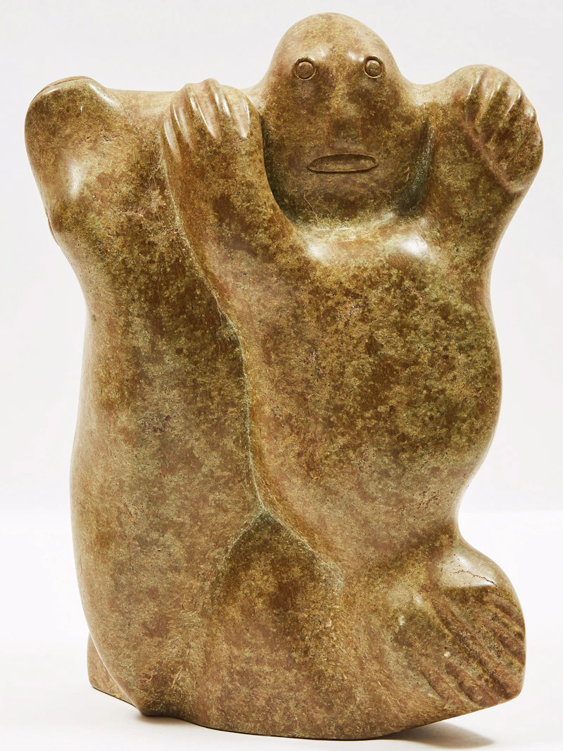 Double-Sided Composition by Unidentified Inuit Artist