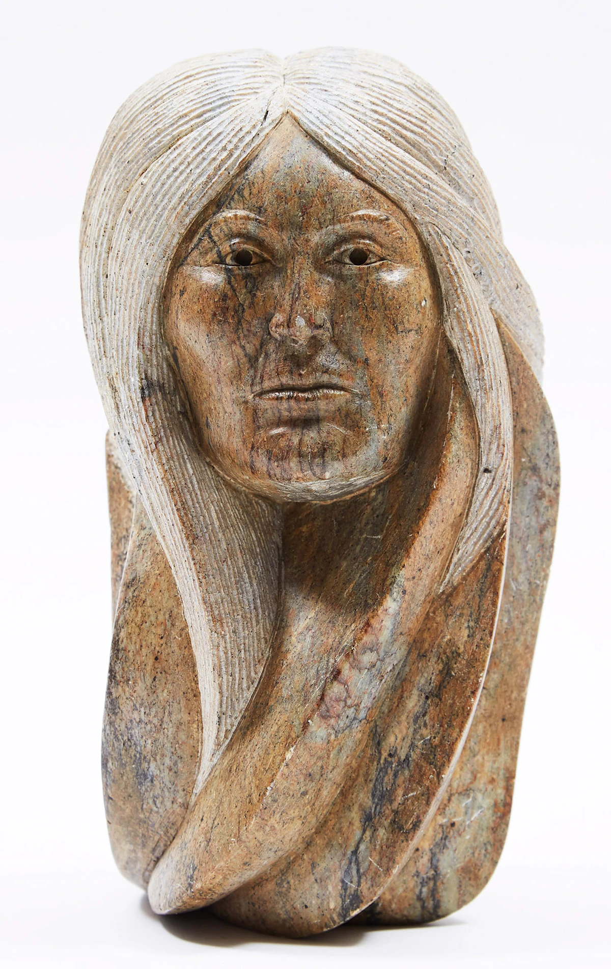 Joseph Jacobs, Head Study, steatite