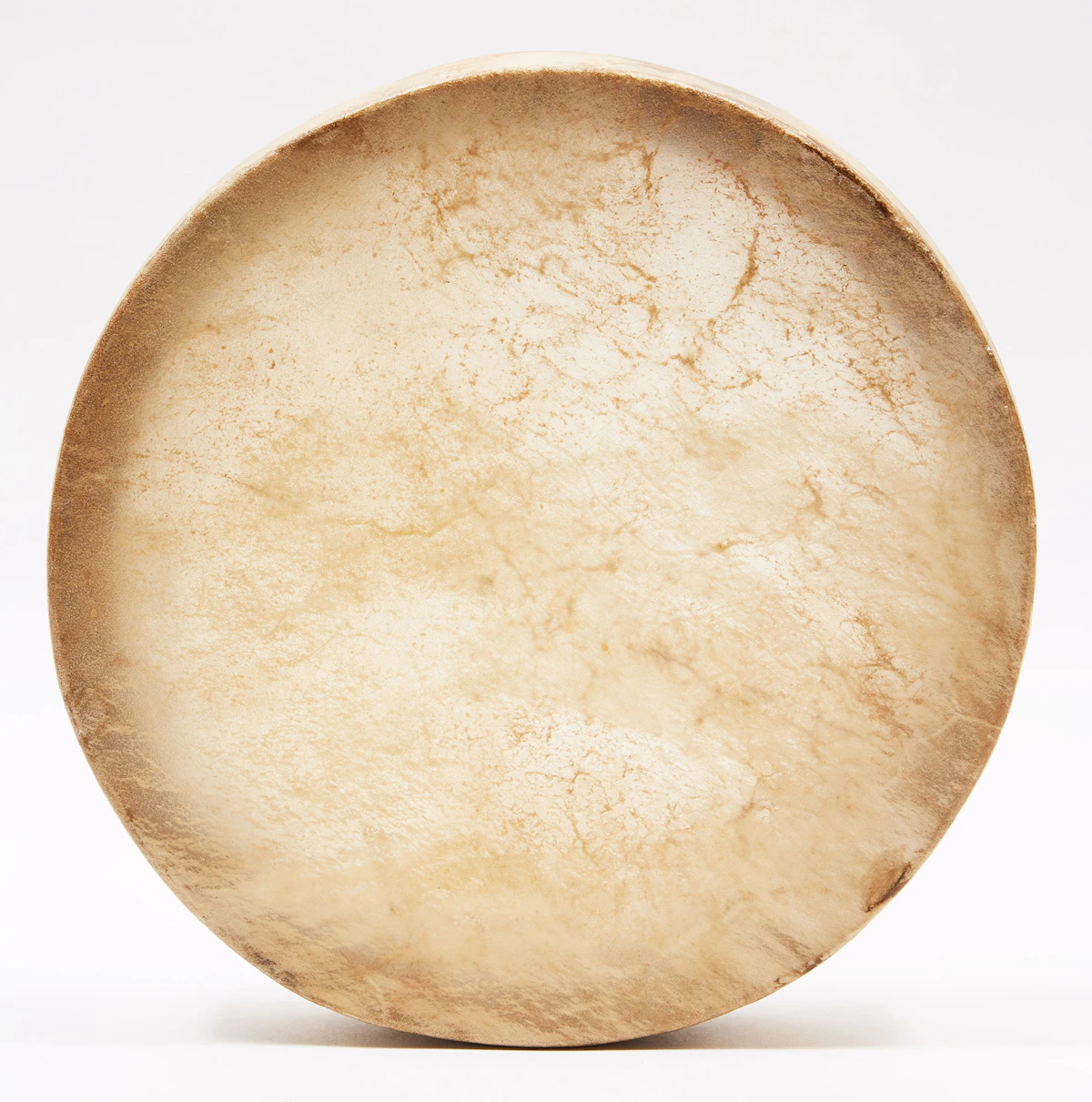 Unknown Plains Artist, Drum, wood, circa 1950