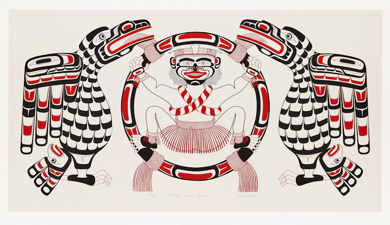 Hamatsa Dance Screen by Richard Hunt