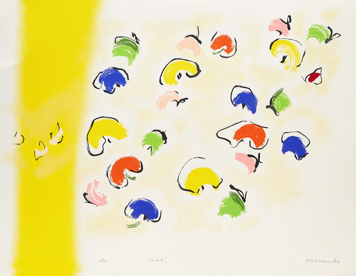 Various Artists, Eight Prints from the “Homage to Jack Bush” Portfolio, four serigraphs; four etchings, 1984