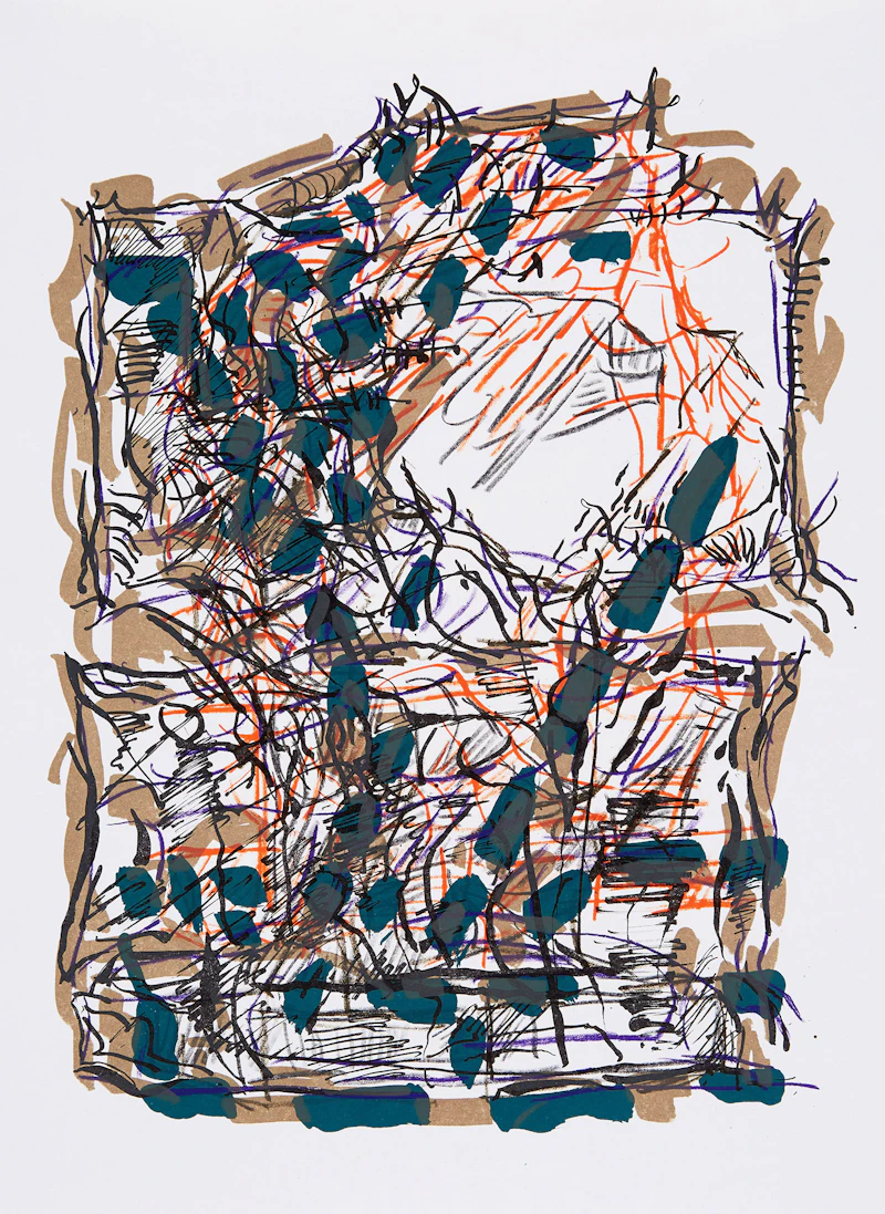 Derriere le miroir by Jean Paul Riopelle