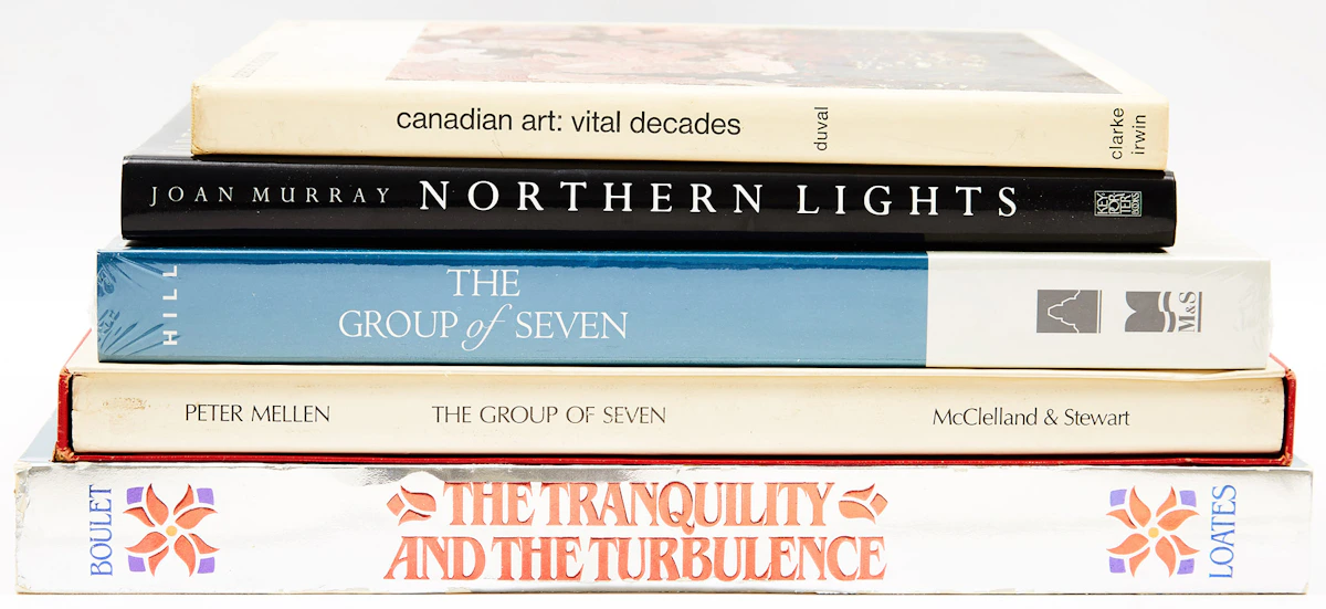 Books and Reference, Canadian Art Reference Books, 5 books