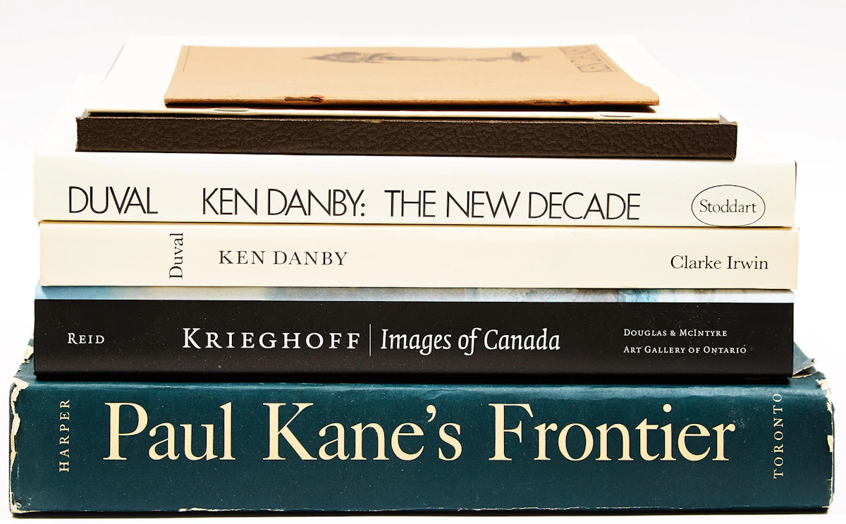 Books and Reference, Canadian Artist Books and Exhibition Catalogues , 6 books