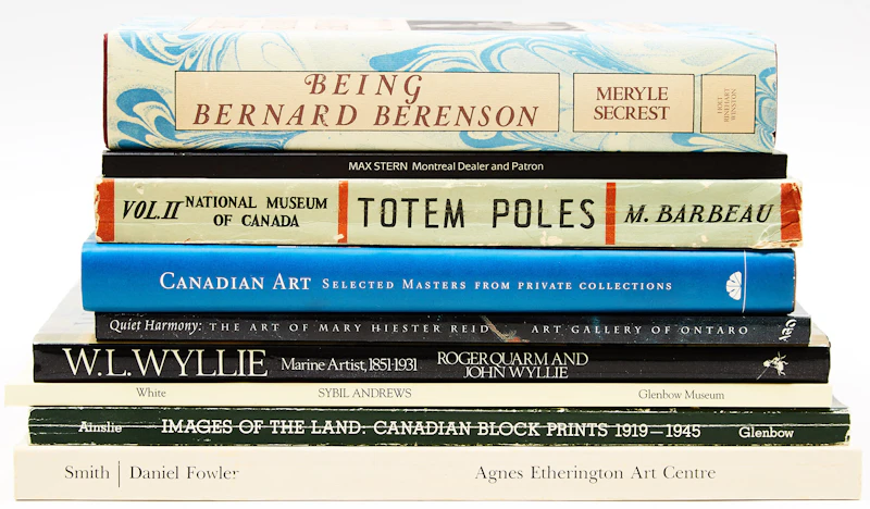 Nine Canadian Art Reference Books by Books and Reference