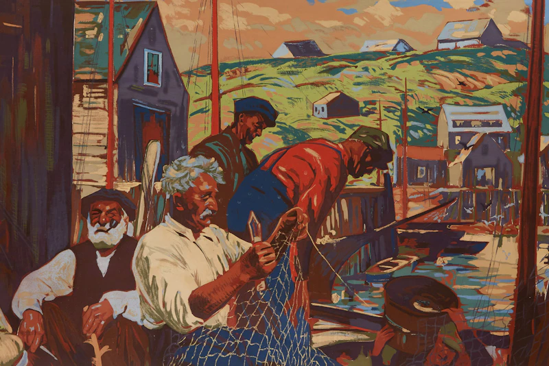 Veterans of the Sea by Joseph Ernest Sampson