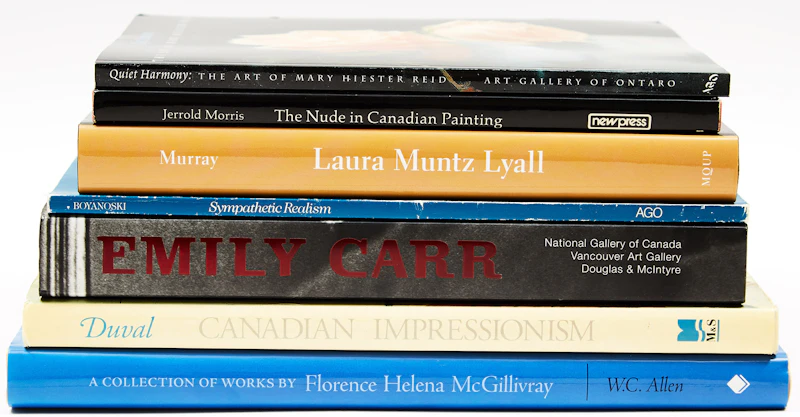 A Selection of Seven Books on Impressionism and Women in Canadian Art by Books and Reference