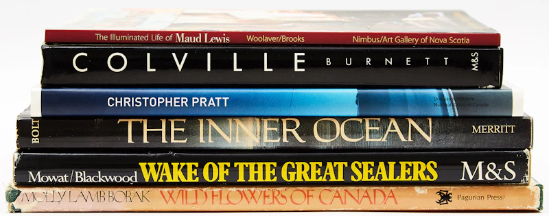 A Selection of Six Books on the Art of Eastern Canada by Books and Reference