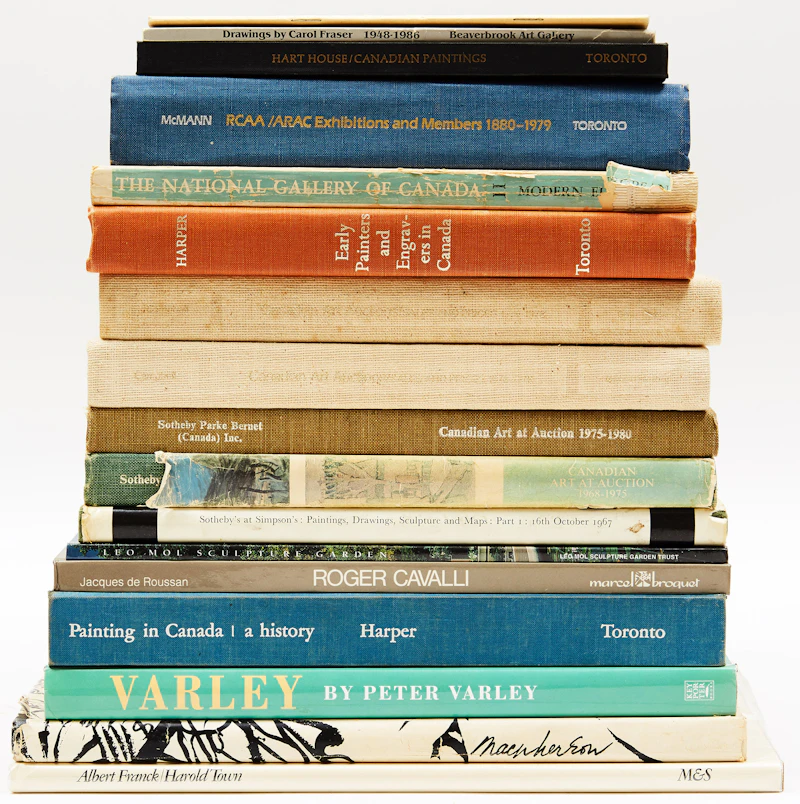 Sixteen Canadian Art Reference Books by Books and Reference