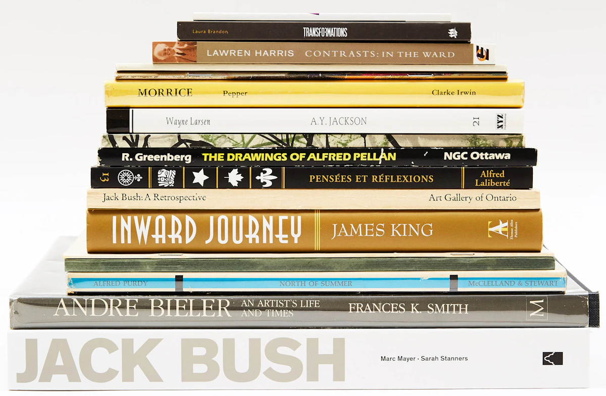Books and Reference, Seventeen Canadian Art Reference books, seventeen books