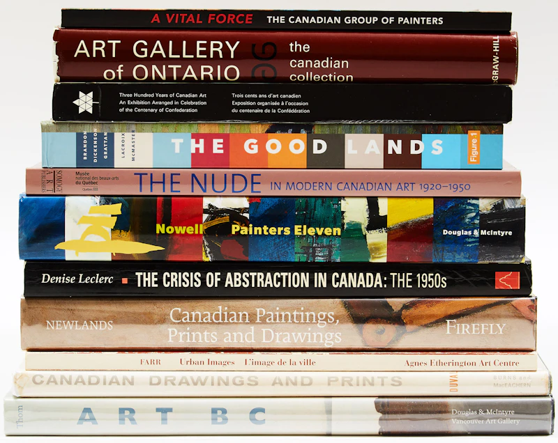 Eleven Canadian Art Reference Books by Books and Reference