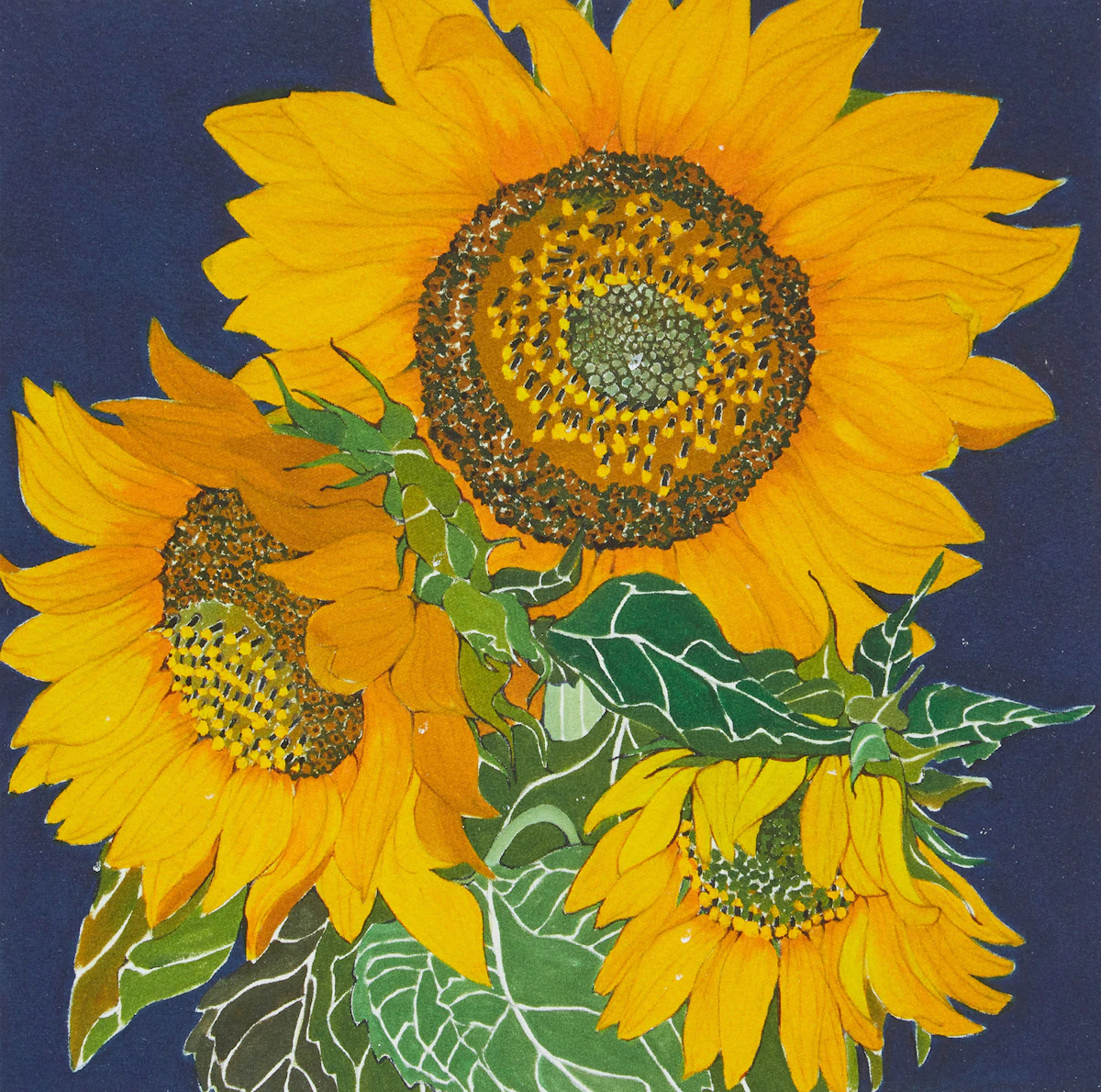 Helen Lucas, Trio, giclée print