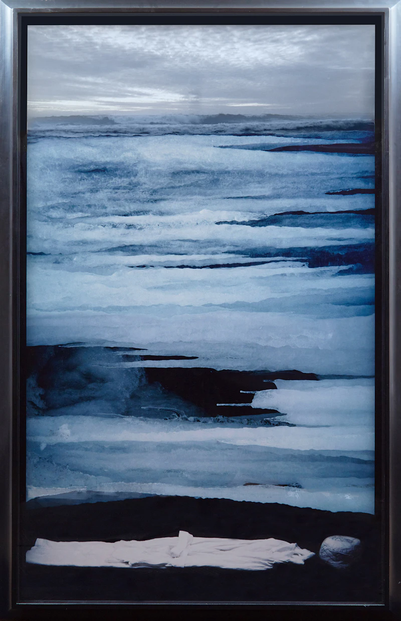 Barbara Steinman, Grace-note (Origins of Ice Series), colour photograph