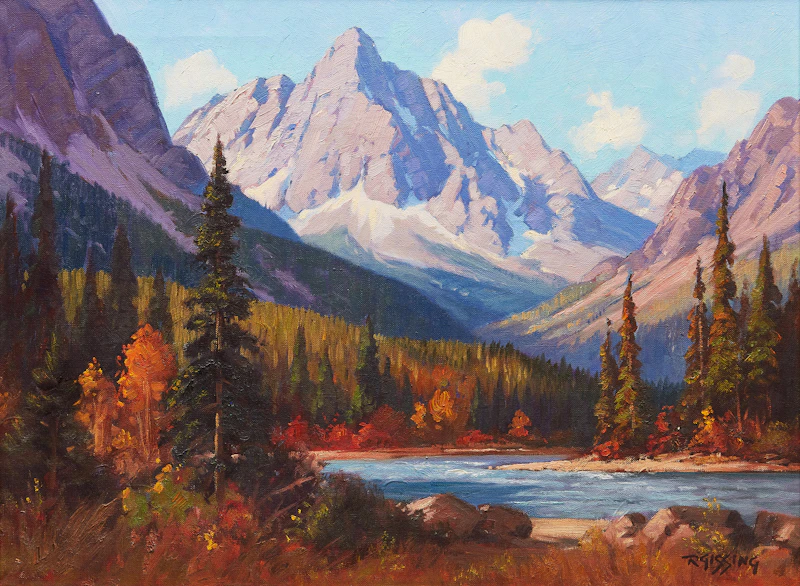 Roland Gissing, Morning Light, oil on canvas