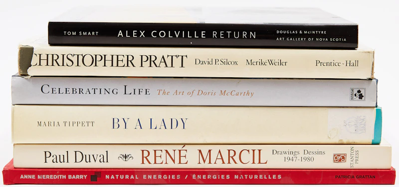 Books and Reference, Six Canadian Art Reference Publications, six books