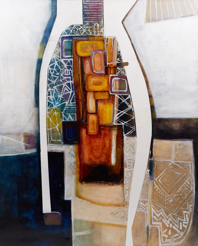 Teodora Pica, Untitled, acrylic on canvas