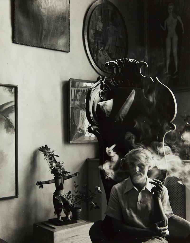 Max Ernst by Arnold Newman