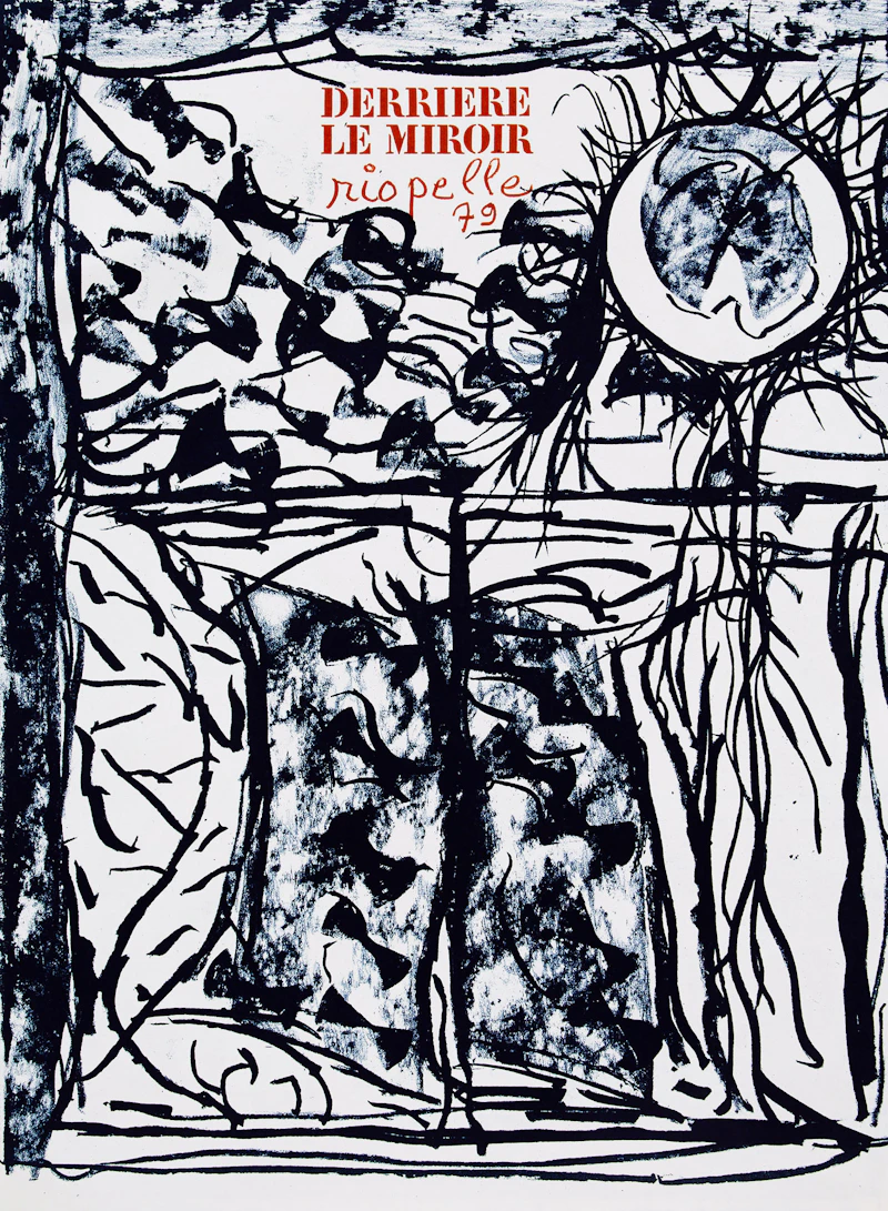 Jean Paul Riopelle, Derrière le Miroir , book