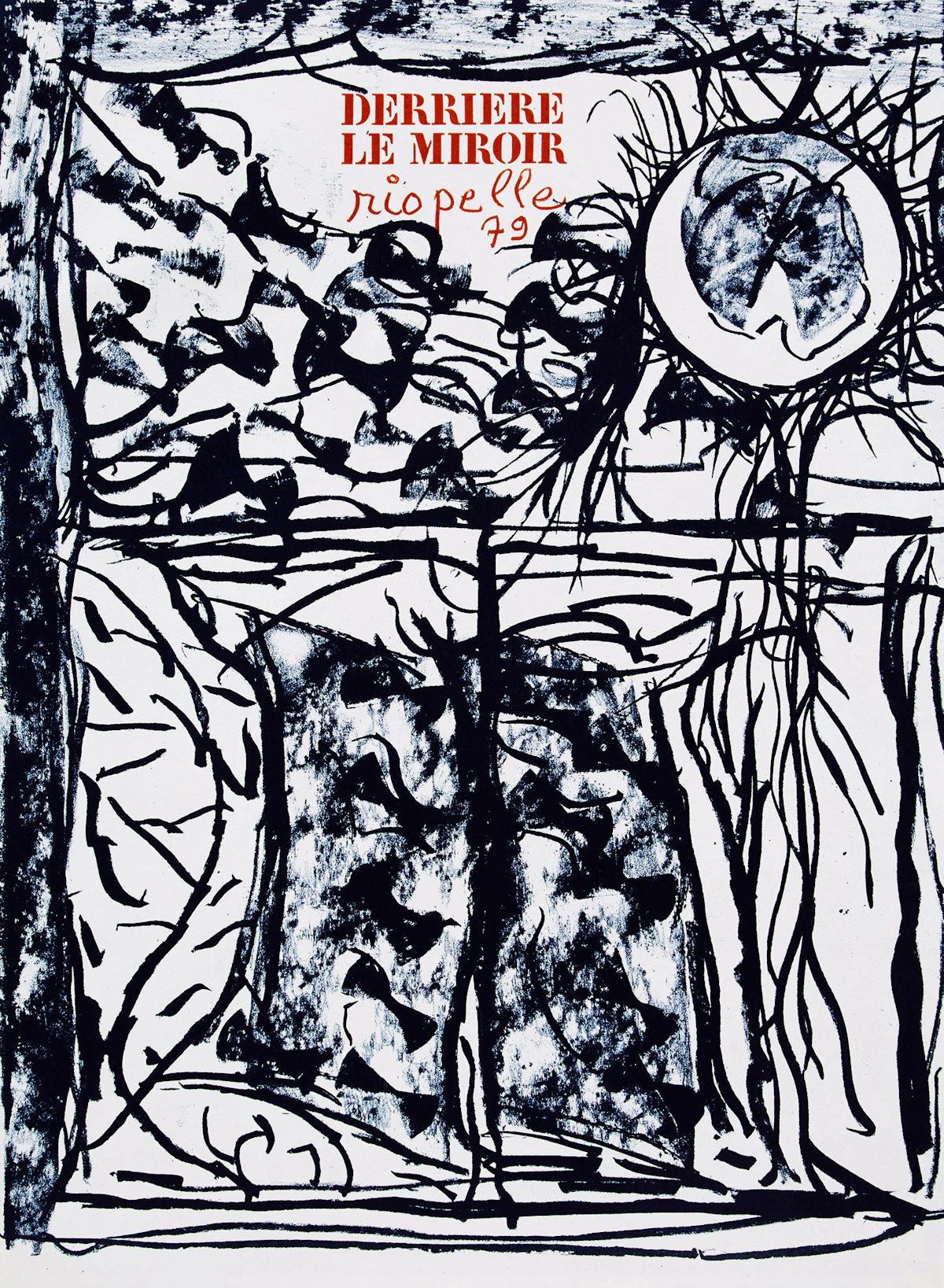 Jean Paul Riopelle, Derrière le Miroir , book, 1979