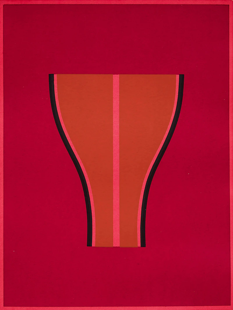 Harry Mitsuo Kiyooka, The Holy Grail, colour serigraph