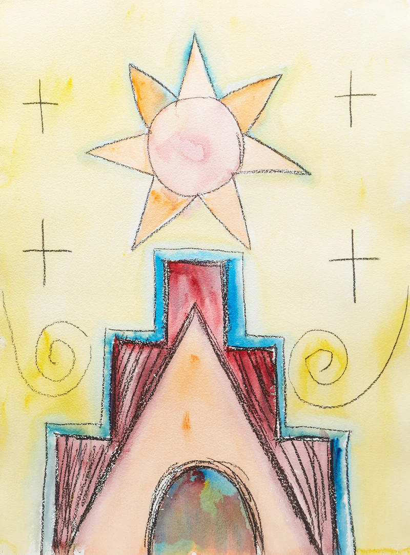 Bob Boyer, Cool Spring, watercolour
