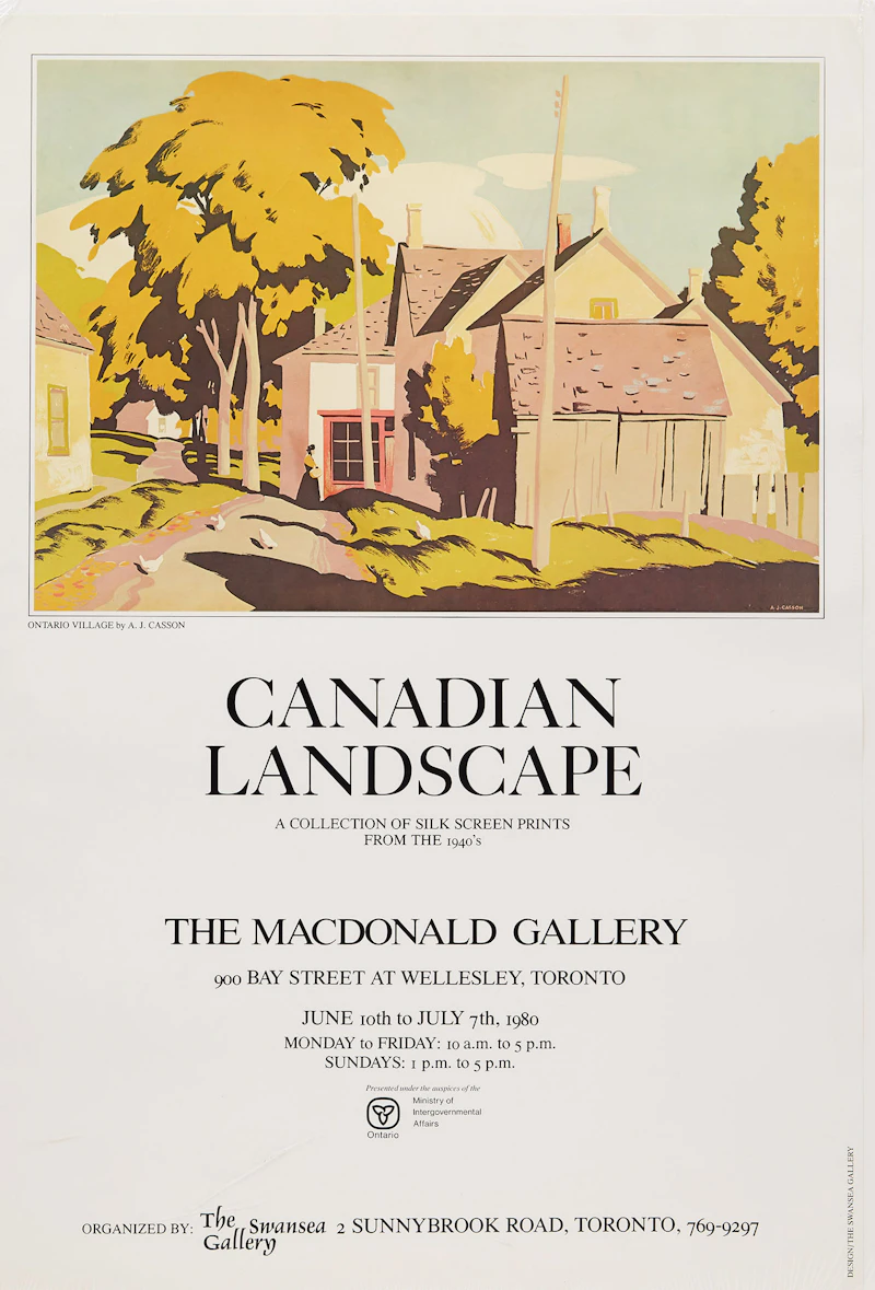 Canadian Landscape: A Collection of Silk Screen Prints from the 1940s by The Swansea Gallery