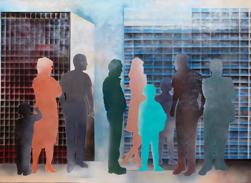 Waiting for the Bus No. 3 by Gloria Kagawa