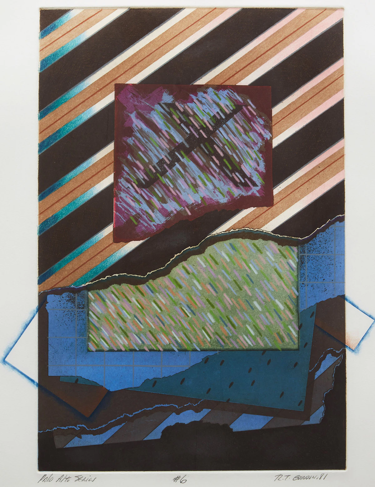Russell T. Gordon, Palo Alto Series , lithograph