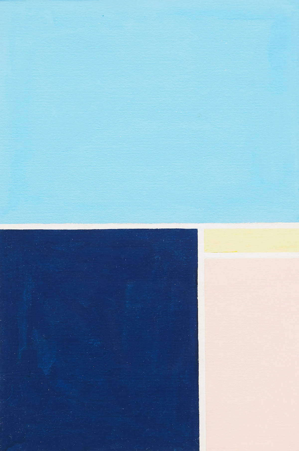Robert Hedrick, Untitled (1981), gouache, 1981