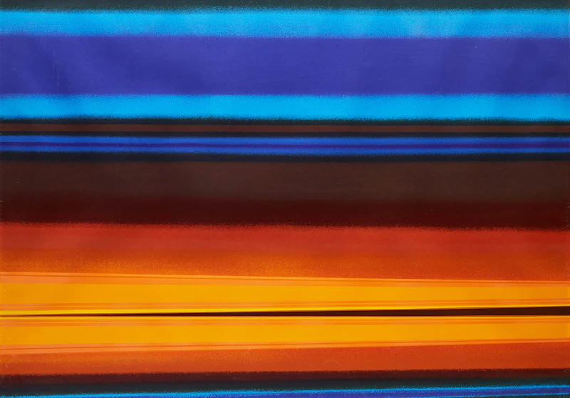 Rita Letendre, Tamaken, colour silkscreen