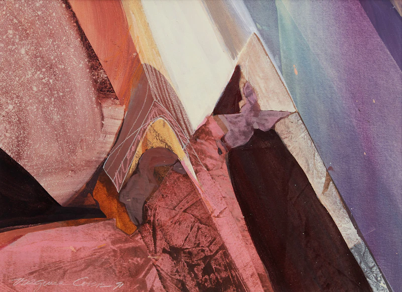 Untitled (Canyon Rock) by Virginia Cobb